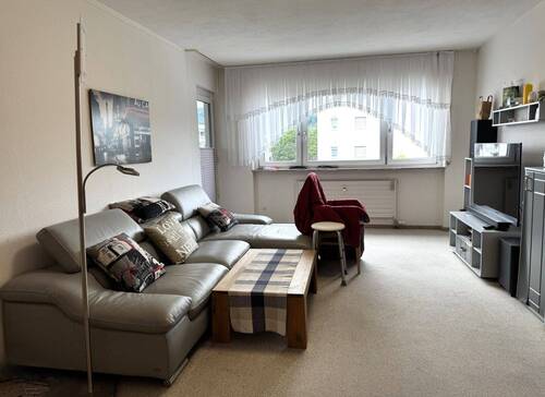 Wohnzimmer Sofaecke - 3 Zimmer Etagenwohnung zum Kaufen in Lauchringen