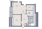 unverbindliche Grundriss-Illustration - 