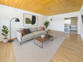 Wohnzimmer Staging - 3 Zimmer Etagenwohnung in Obersulm