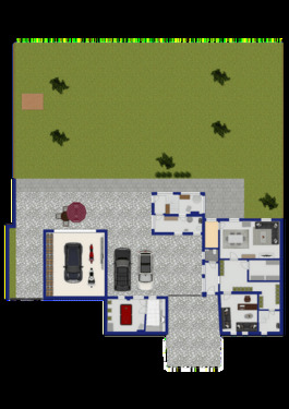Lageplan - 8 Zimmer Einfamilienhaus in Unstruttal
