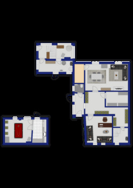 Erdgeschoss Praxis /Wohnhaus /Nebengelass - Einfamilienhaus mit 199,50 m&sup2; in Unstruttal zum Kaufen