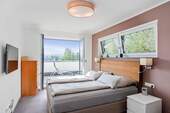 Schlafzimmer, Dachterrasse - 