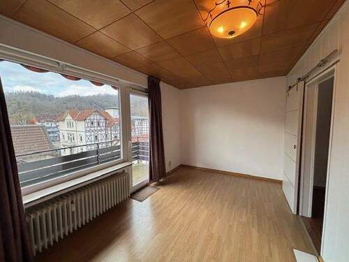 Schlafzimmer mit weiterem Balkon - Etagenwohnung mit 92,00 m&sup2; in Bad Lauterberg zur Miete
