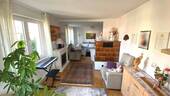 Wohn- und Esszimmer im Erdegschoss - 5 Zimmer Doppelhaushälfte in Oberkirch