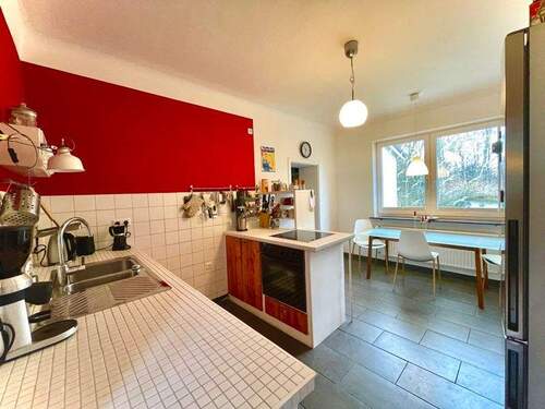 Küche mit Gartenblick - 