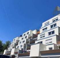 Stadtnah & ruhig: Terrassenwohnung mit Panoramablick ins Grüne - Deggendorf