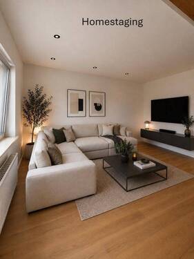 Wohnbereich Staging - 