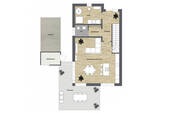021 - Grundrissplan Erdgeschoss - 