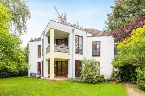 Gartenansicht vom Haus - 
