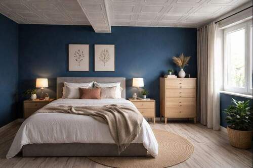 Schlafzimmer EG - virtual staged - 