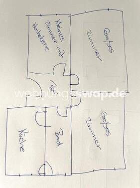 Bild 2 - 2 Zimmer Etagenwohnung zur Miete in Berlin