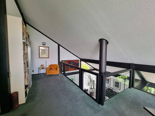 Galerie mit Arbeitsbereich - 