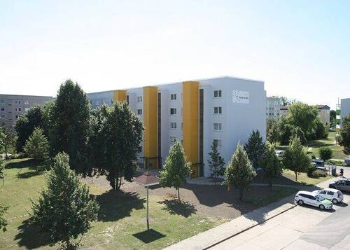 Objektansicht - 2-Raum Wohnung mit Aufzug, Balkon und Bad mit Wanne!