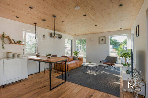 Wohnzimmer - 2 Zimmer Bungalow in Kleinsteinhausen