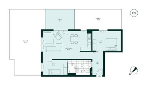 Das Neubauprojekt Kaiserquartier liegt direkt an der Promenade - 