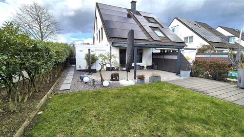 Garten - Familienglück in Ratingen - moderne Doppelhaushälfte nahe Wald & See sucht neue Eigentümer