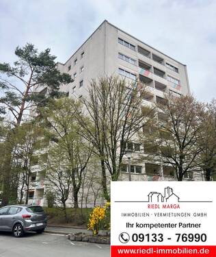 Bick zur Loggia - 4-Zimmer-Wohnung mit Loggia in beliebter Lage von Spardorf