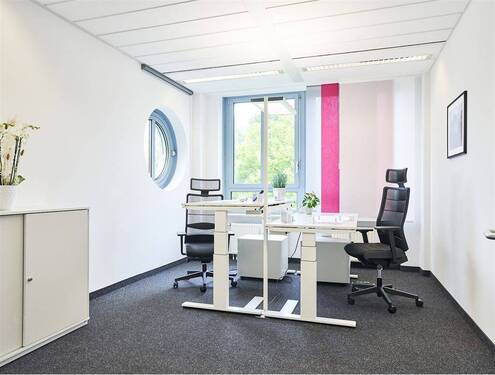 Doppelbüro - Flexible Büros mit monatlicher Kündigung und Rundum-Service bei o2 Surftown MUC