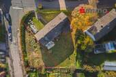 Draufsicht_ mit Grenze - Baugrundstück in ruhiger und dennoch stadtnaher Lage