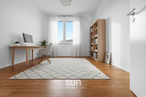 Arbeitszimmer mit Staging - 