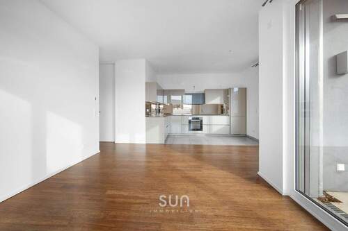 Offener Wohnbereich - Etagenwohnung mit 83,00 m&sup2; in Frankfurt am Main zur Miete