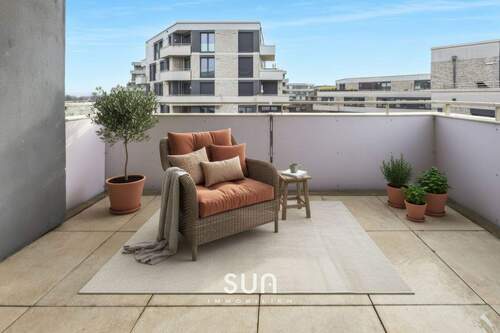 Balkon mit Staging - 