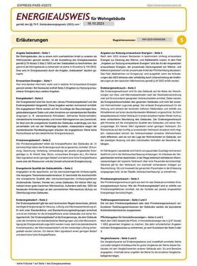 Energie Ausweis S4 - 