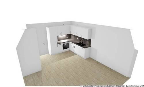 Küche - 2 Zimmer Etagenwohnung in Horneburg