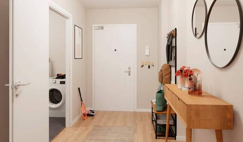 Hier empfangen Sie Ihre Gäste - Etagenwohnung mit 53,40 m&sup2; in Müllrose zum Kaufen