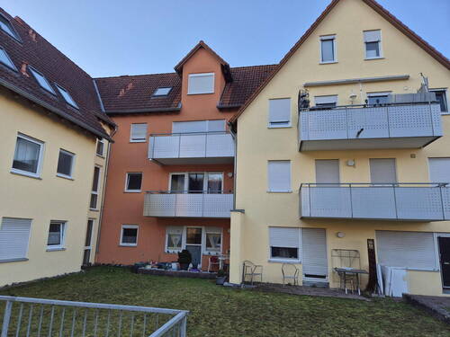 Außenansicht auf Balkon - 