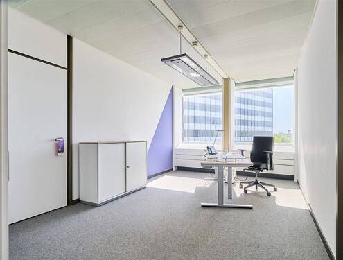 Büro - Stilvolles Einzelbüro, komplett eingerichtet, Pauschalpreis, monatlich kündbar