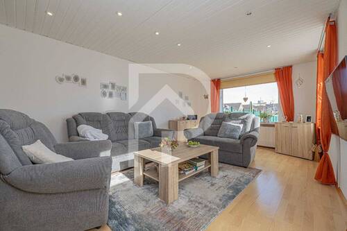 Wohnzimmer - 3 Zimmer Doppelhaushälfte in Harrislee