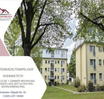 Ruhige Lage, stabiles Investment: 1-Zimmer-Wohnung mit Mieter sucht neuen Eigentümer - Berlin Lichtenrade