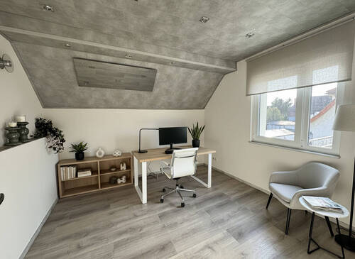 Arbeitszimmer virtuelles Homestaging - 