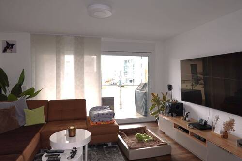 Wohnzimmer - 3 Zimmer Etagenwohnung zum Kaufen in Tuttlingen