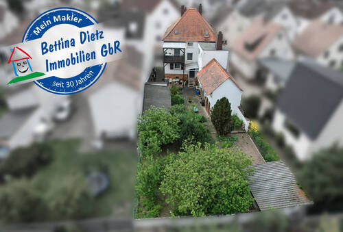 Außenansicht - DIETZ: 2 FH mit Garten und Hofbereich in beliebter Lage von Eppertshausen!
