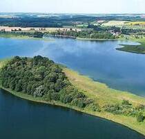 Teil der Burgwallinsel im Oberuckersee