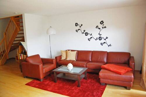 Große Echt-Ledercouch - 