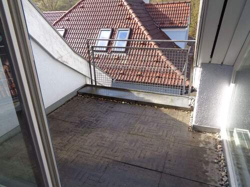 Dachbalkon / Loggia - Etagenwohnung mit 57,00 m&sup2; in Stuttgart zum Kaufen