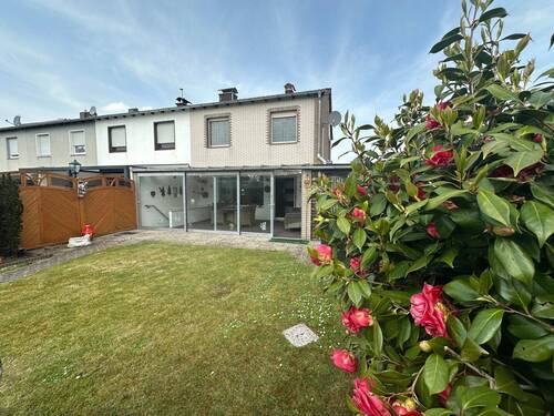 Gartenansicht - Einfamilienhaus mit Garage in ruhiger Wohnlage von 52428 Jülich