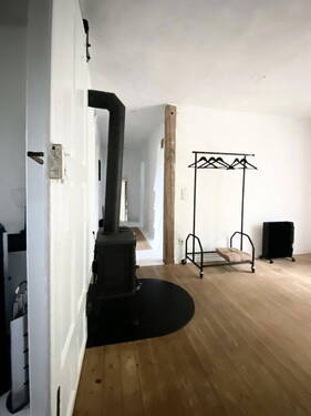 Wohnzimmer EG mit Terrassentür - 