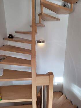 Massivholz-Treppe - 