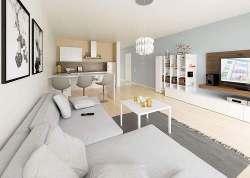 Traum in weiß.jpg - Terrassenwohnung mit 87,00 m&sup2; in Nürnberg zum Kaufen