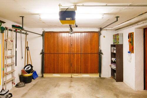 Die Garage im Haus - 