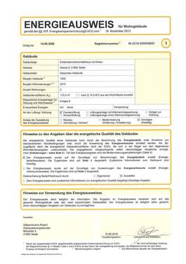 Energieausweis_1. Seite - 