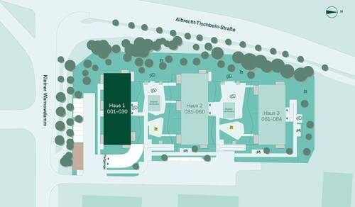 Lage der Eigentumswohnung im Qiuartier - 