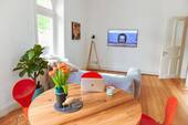 Wohnzimmer - 2 Zimmer Etagenwohnung in Hamburg