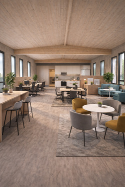 Möblierungsbeispiel - Büro mit 300,00 m&sup2; in Heidelberg zur Miete