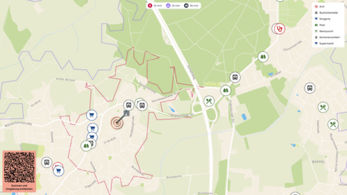 Interaktiver Lageplan auf Website - 5 Zimmer Einfamilienhaus in Varel