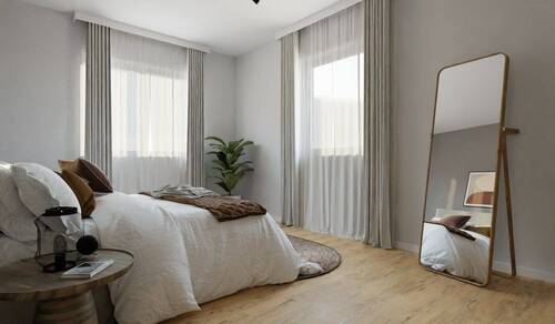 Visualisierung des Schlafzimmers der Eigentumswohn - 